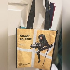 Attack on Titan Barnes and Noble reusable tote